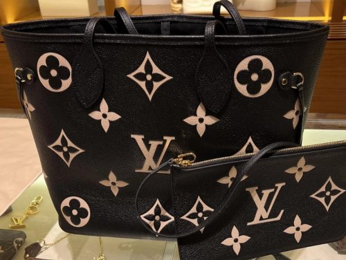 Click to view full screen Louis Vuitton M58907 Neverfull MM photo review
